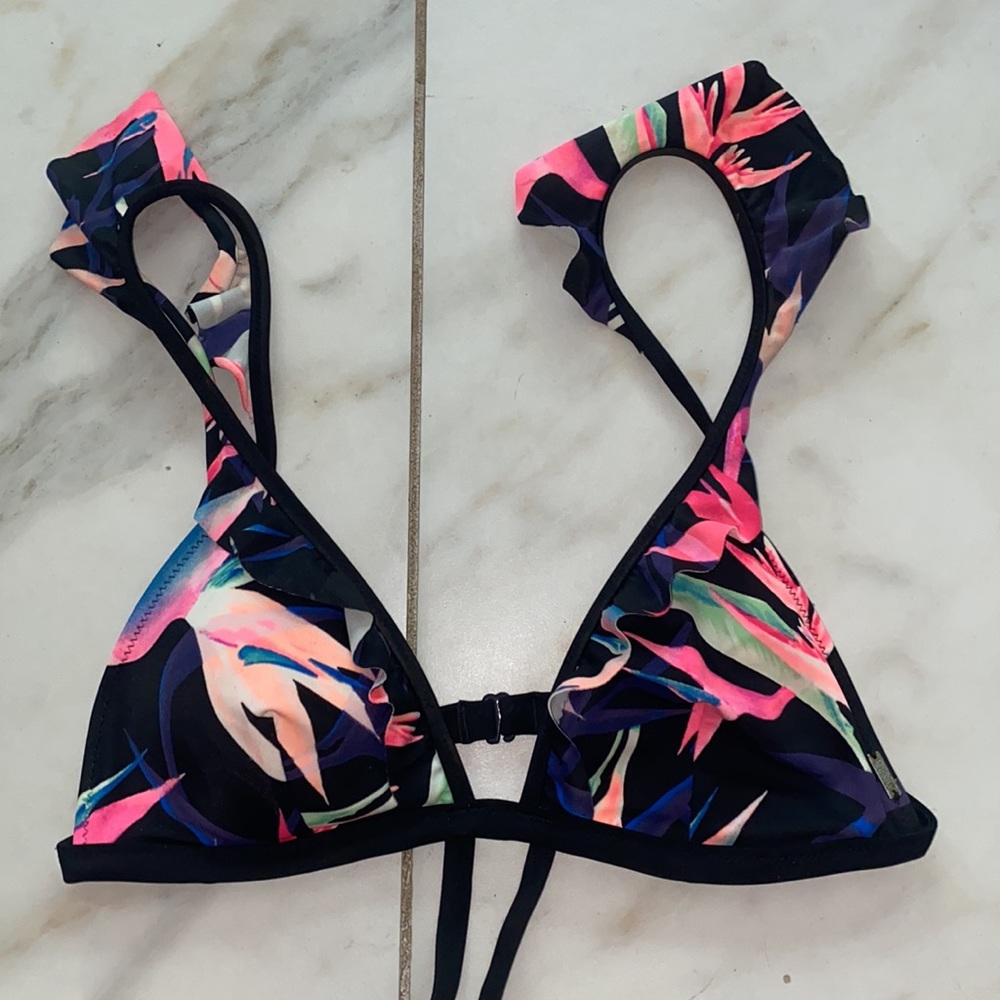 Victoria’s Secret Ruffle Strap Bikini Top